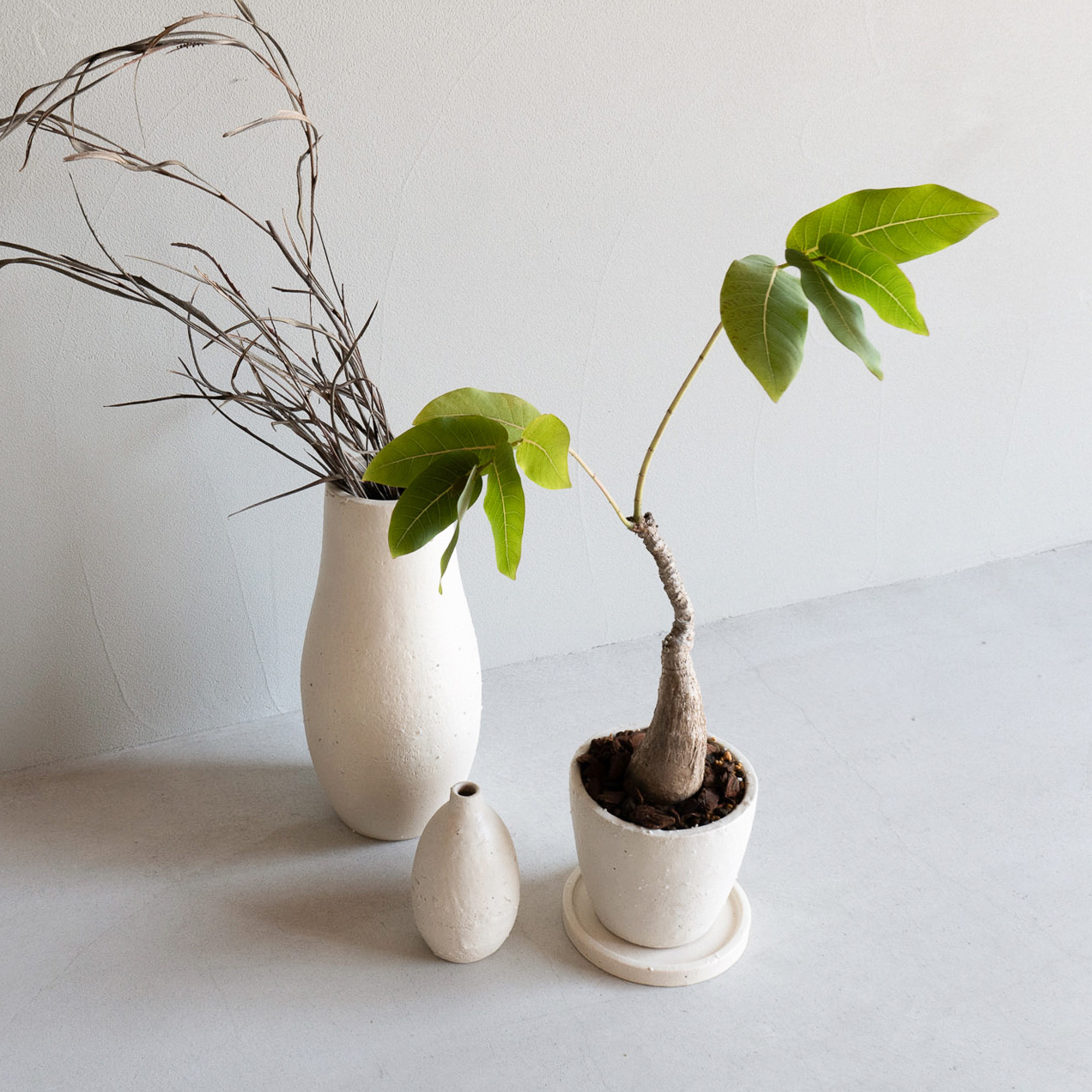 信楽焼の一輪挿し