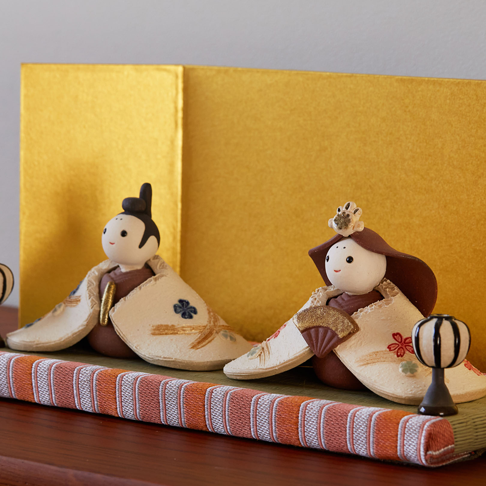 親王飾り　桜筏(さくらいかだ)セット 雛人形 親王飾り【桜しずく】おしゃれ｜モダン｜今どき| おすすめ