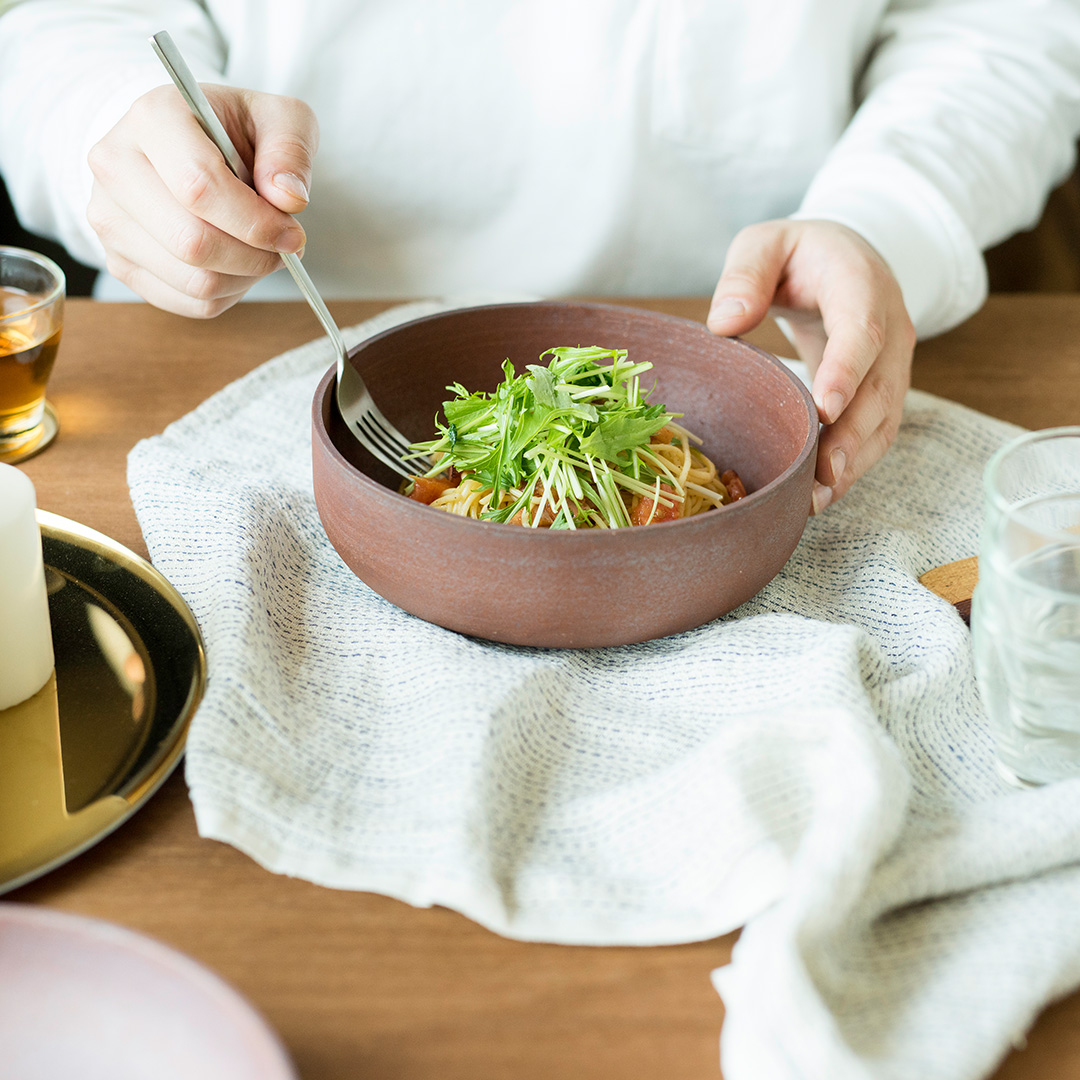 AKATSUCHI BOWL（M）パスタの盛り付けにおすすめ