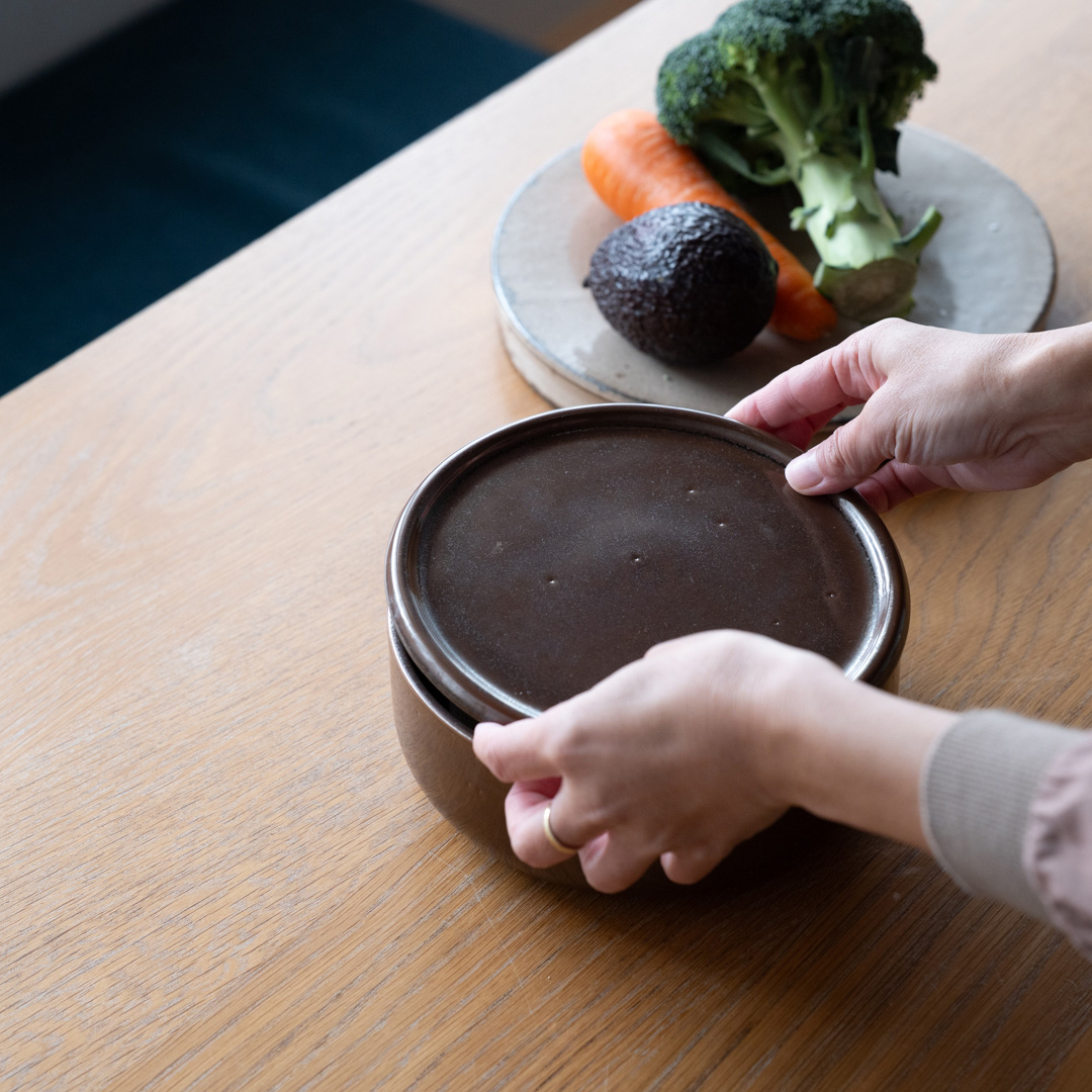 コンパクトなぬか壺