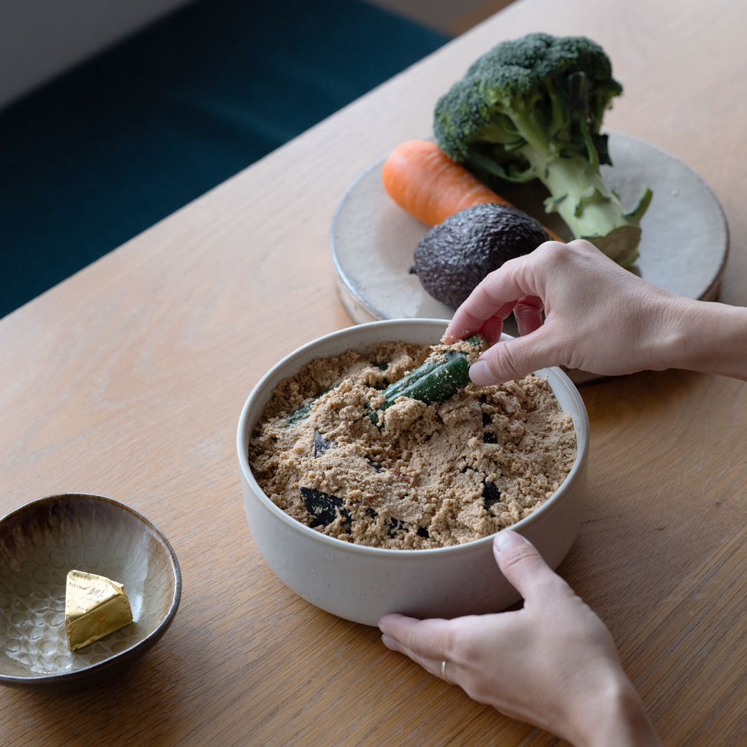 信楽焼のぬか漬け壺