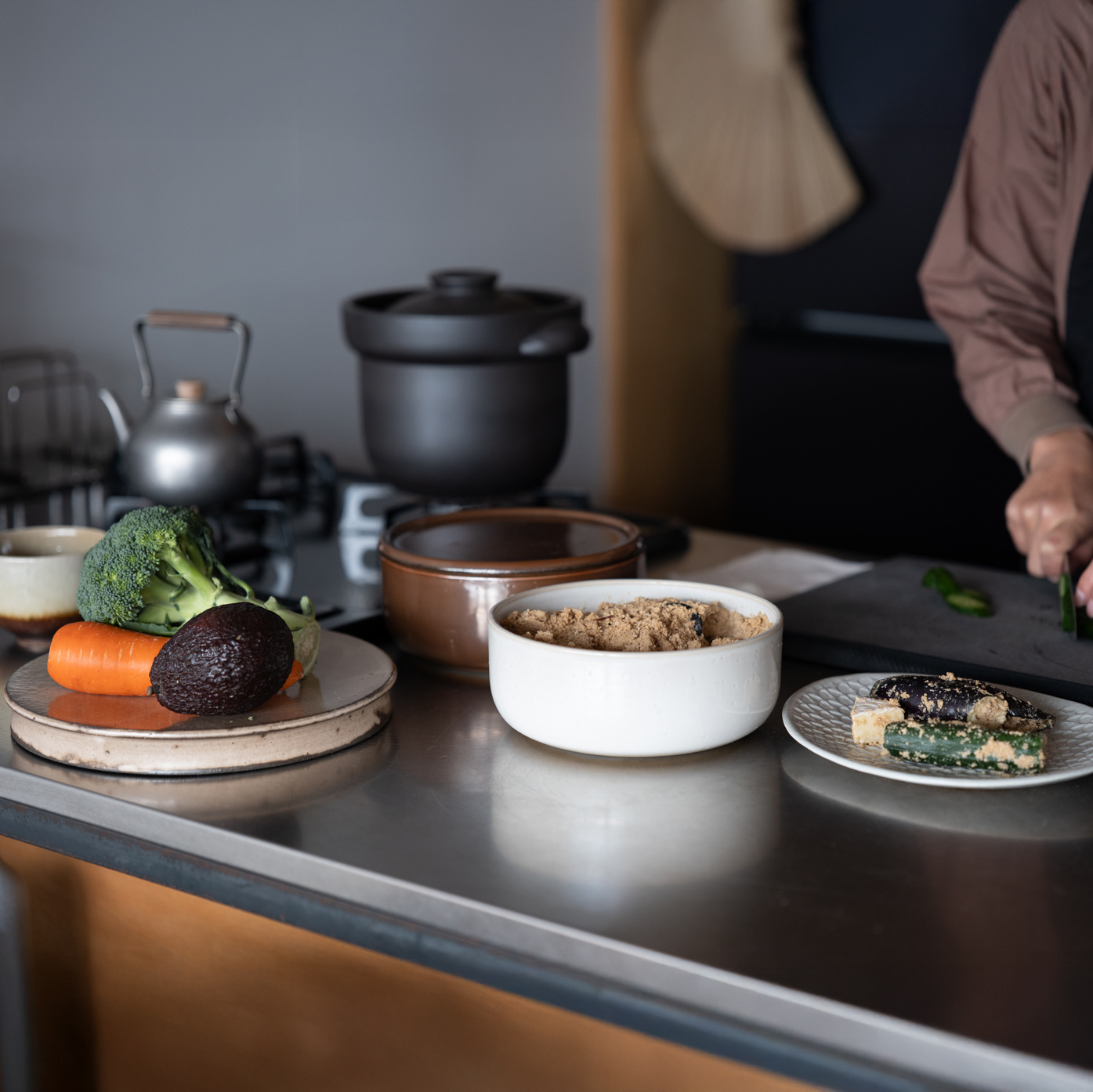 コンパクトなぬか壺