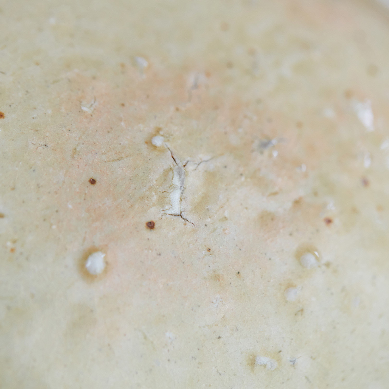 焼成によって生まれるはぜ割れの表情