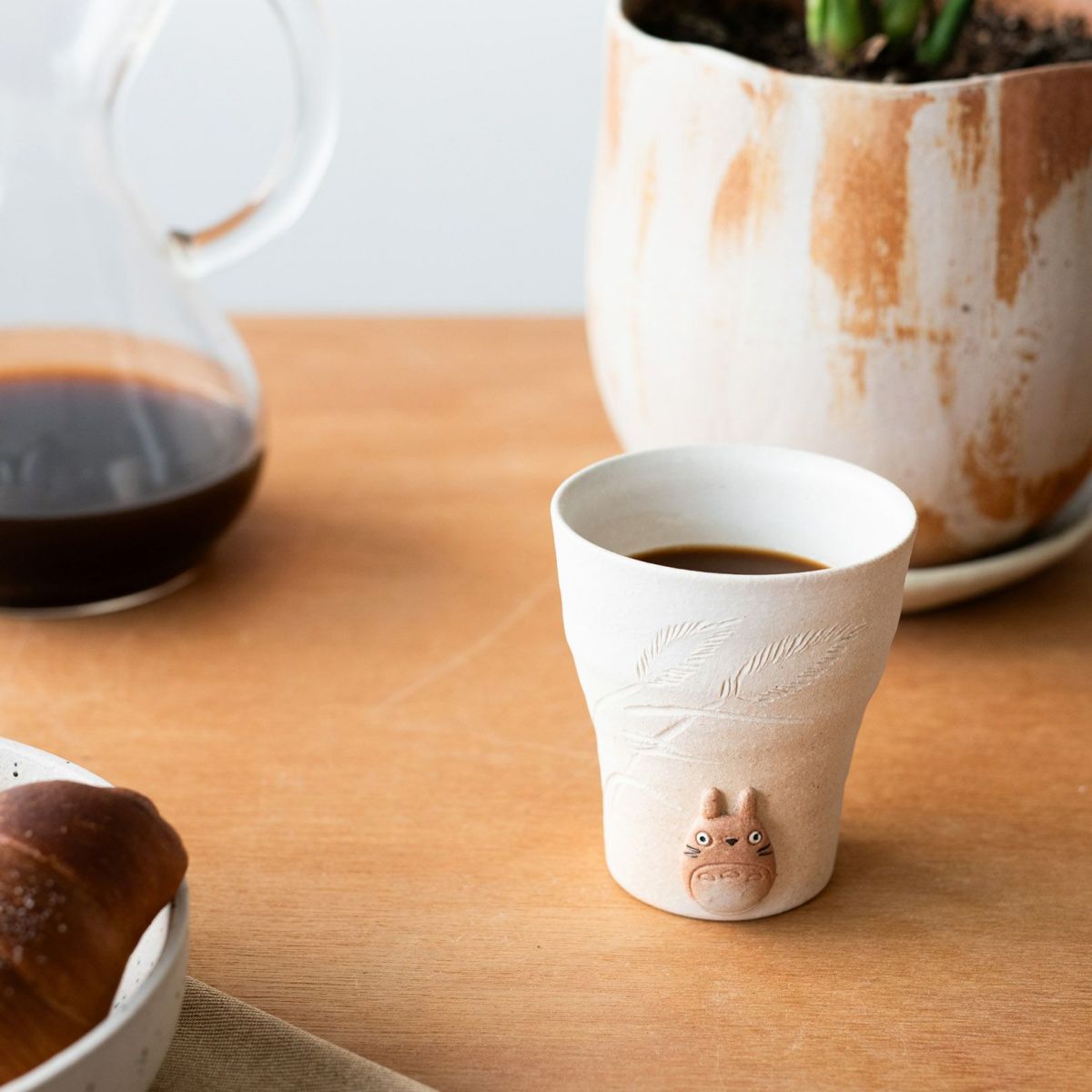 となりのトトロ 信楽焼フリーカップ（ペア） | 明山 オンラインショップ