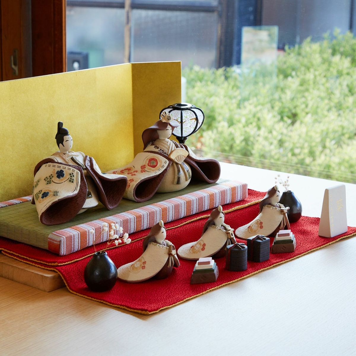 つばき-TSUBAKI-親王飾りセット | 明山 オンラインショップ