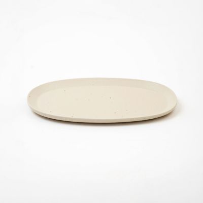   オーバル皿 オーバル皿（生成り） | 明山 オンラインショップ